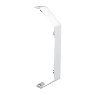 Univolt CK50/170 Starline White Dado Trunking Joint Cover With Curved Upper & Lower Profiles 170mm x 50mm
