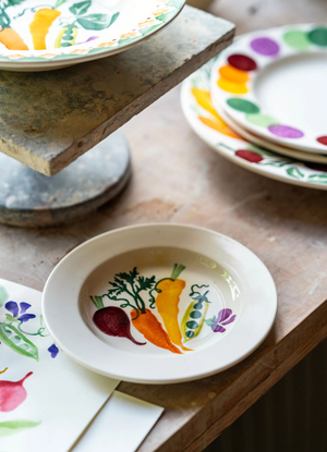 Seconds Carrots & Beets Small Side Plate, 6.5 Inch
