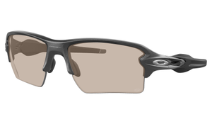 Oakley Flak 2.0 XL Prescription Sunglasses - Steel, Oakley Brown Transitions GEN S Photochromic