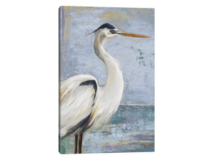 Blue Heron On Blue I