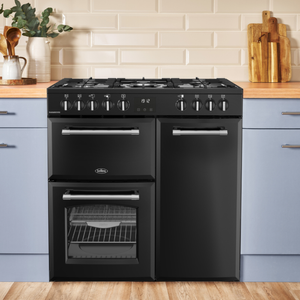 Belling Farmhouse 90DF Dual Fuel Range Cooker
