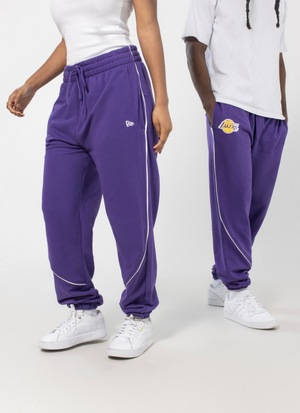 New Era NBA Los Angeles Lakers Piping Jogger Pants