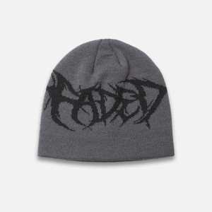 Faded Gothic Beanie | Charcoal/Grey