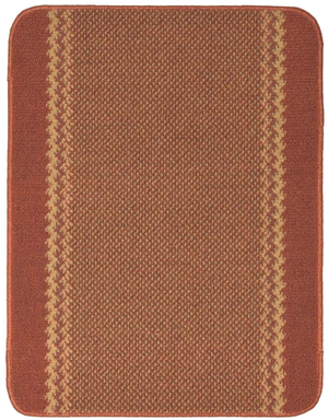 Washable Designer Bordered Terra Rug | 116T
