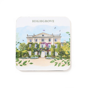 Highgrove House Coaster 2025 Illustrated Design