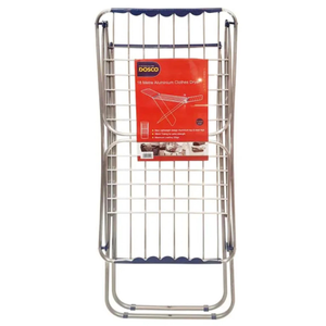 Dosco 18m Aluminium Clothes Airer – Lightweight Folding Laundry Dryer with 20kg Capacity