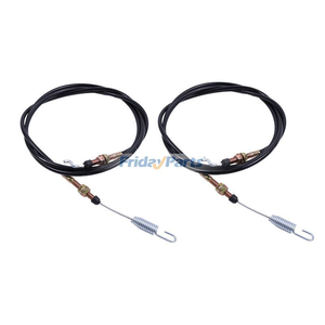 2 Pieces Shifter Cable 2-11082 for Chuck Wagon UTV CW-11 CW-265 CW-413 Land Master LM650 Trail Wagon TW-400 LM-400