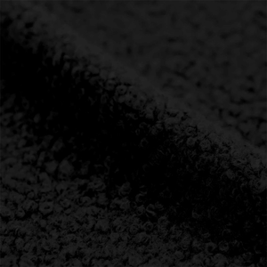 Tissu fourrure curly - Noir