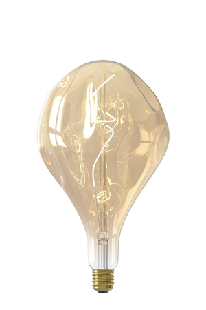 Calex Organic Evo LED Lampe Ø165  - E27 - 300 Lm - Gold - Vintage Lampe