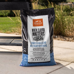 Traeger Competition Blend Wood Pellets, 9kg Bag