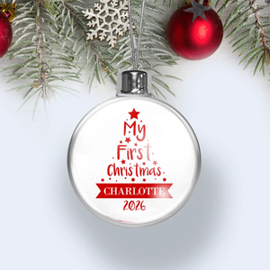 First Christmas Tree Christmas Bauble