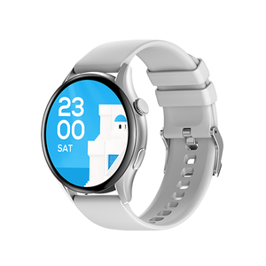 Zylo Aura Android Compatible Smart Watch GPS, Heart Rate & Fitness Tracker - Silver