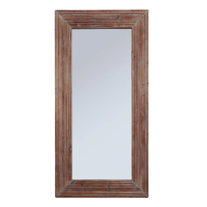 Newby 200cm Washed Wood Mirror - Brown