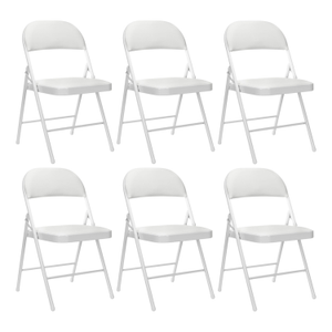 Pack 6 Sillas Plegables Acolchadas Thinia Home
