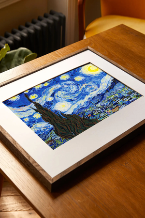 Kit broderie point de croix - La nuit étoilée