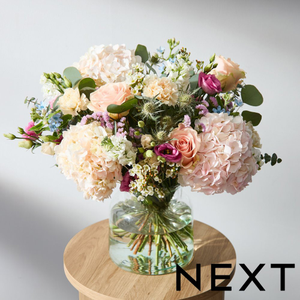 NEXT Pink Hydrangea & Peach Rose Bouquet