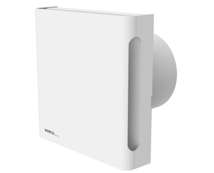 Manrose QF100HTX5CON Quiet Fan X5 Conceal White Low Energy Wall/Ceiling Extractor Fan With Timer & Humidity Sensor IPX5 240V 4 Inch/100mm