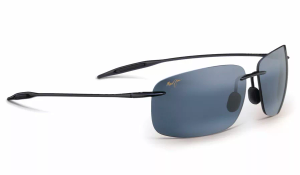 Maui Jim Breakwall Sunglasses - Gloss Black, Maui Jim Neutral Grey Polarised