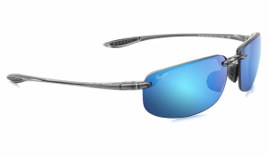 Maui Jim Ho'okipa Sunglasses - Smoke Grey, Maui Jim Blue Hawaii Polarised