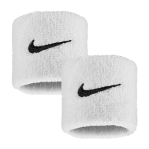 Nike Swoosh Classic Polsini Corti - White/Black
