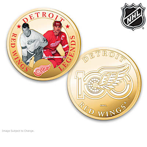 Detroit Red Wings® 100th Anniversary Proof Collection