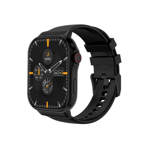 Zylo Flux iOS & Android Compatible Smart Watch  GPS, Heart Rate & Fitness Tracker - Black