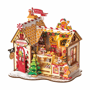 Rolife Gingerbread House DIY Miniature House DG176