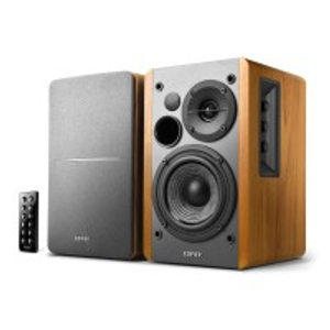 Edifier R1280DB Active Bluetooth Bookshelf Speakers (Pair), Brown