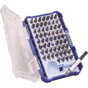 Faithfull FAISBSET61 Screwdriver Bit Set 61 Piece | XMS25BSET61