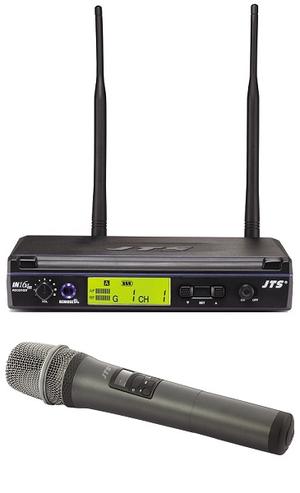 JTS IN-164R/IN-264TH Handheld UHF Wireless Microphone System