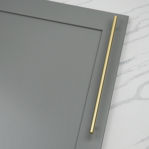 Brushed Brass T-Bar Handles in 3 Sizes - 320mm Handle