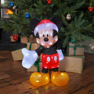 54cm LED Outdoor ©Disney Christmas Decoration Mickey Mouse Acrylic Figure