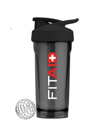 FITAID Premium Shaker 600ml Black