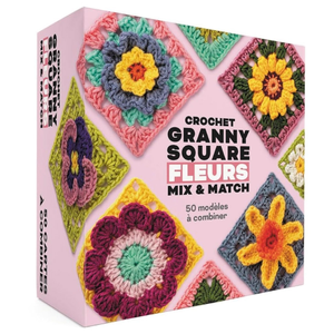 Coffret crochet Granny Square - Fleurs Mix & Match