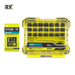 RX 22pc Impact Screwdriving Bit Set