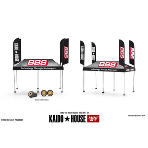 MiniGT Kaido House BBS Tent 1:64 Diorama Accessory 199