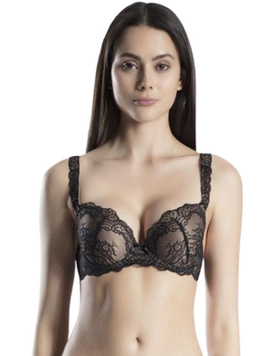 Aubade Danse Des Sens Moulded Plunge Bra - Black