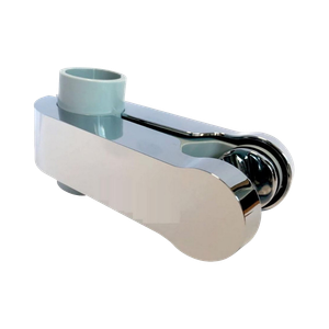 Aqualisa Pinch Grip Handset Holder 25mm - Chrome/Grey