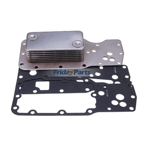 Oil Cooler With Gaskets 3959031 4896407 for Cummins Engine 4B3.9 6B5.9 6C8.3 B3.3 B4.5 Dodge Truck Ram 2500 3500 4000