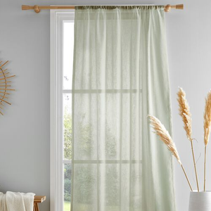 KAYLA ECO GREEN 140x137cm Voile