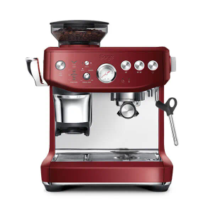 Sage The Barista Express Impress Coffee Machine Red Velvet