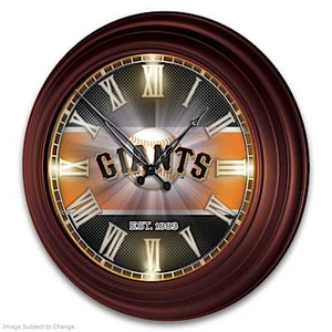San Francisco Giants Wall Clock