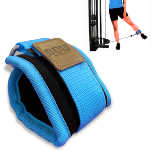 Cable Kick Back Foot / Ankle Strap - Blue