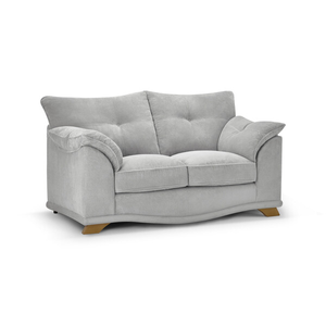 Ravello 2 Seater Sofa in Aero Silver Fabric