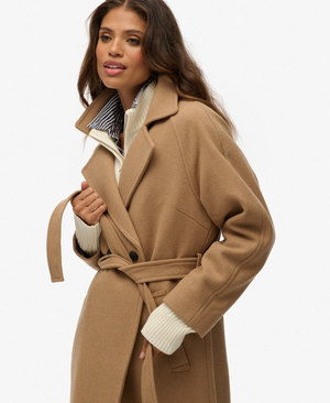 RELAXED LONG WOOL BL