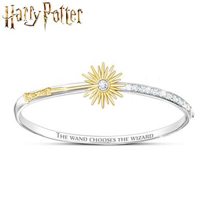 HARRY POTTER Genuine Diamond Wand Bracelet