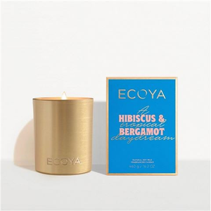 Ecoya -  Limited Edition Goldie Candle Hibiscus & Bergamot 460g