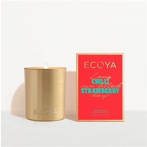 Ecoya - Limited Edition Goldie Candle Chilli Strawberry 460g