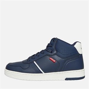 Levi's Junior Boys Kick Mid Trainers Navy