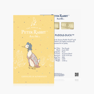 The World of Peter Rabbit Solid Jemima Puddle-Duck Certificate 2026